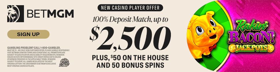BETMGM WV CASINO - 970x250